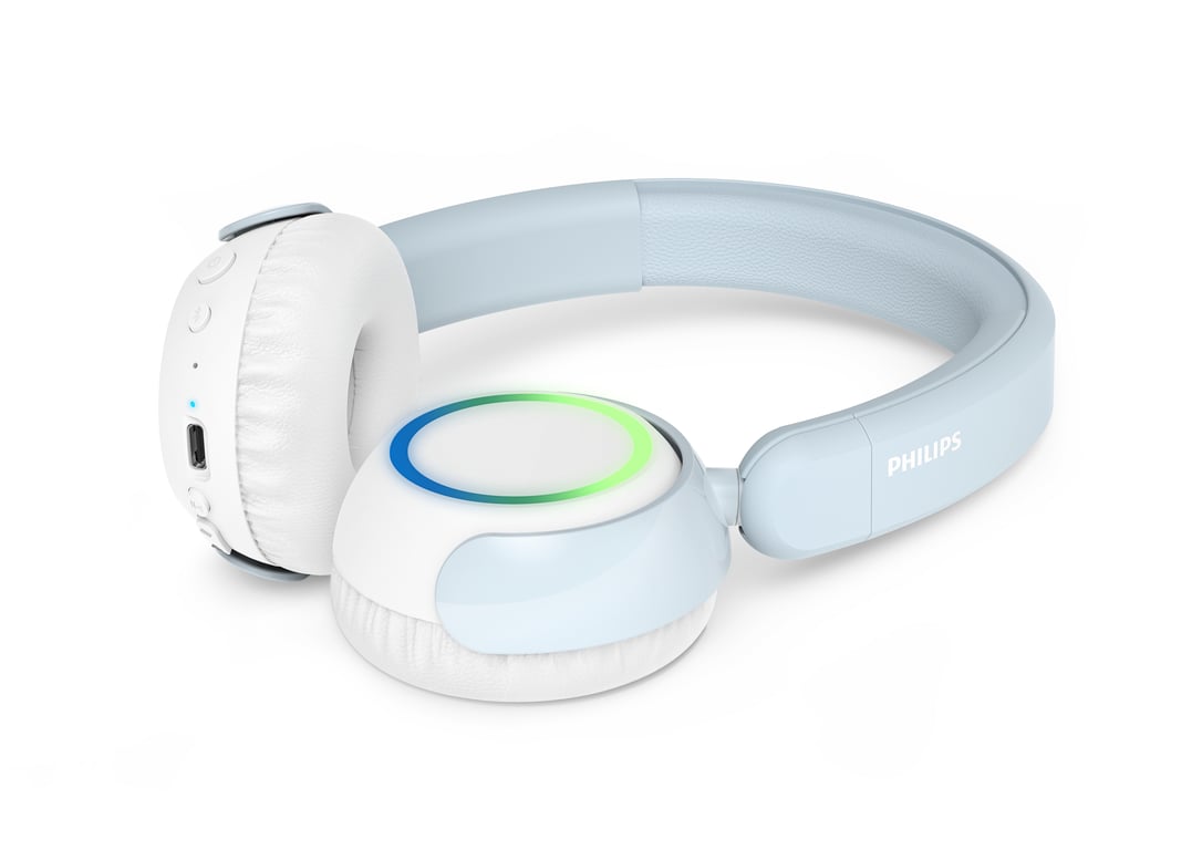 Philips TAK4200B Zestaw słuchawkowy Przewodowy i Bezprzewodowy Opaska na głowę Połączenia/muzyka Bluetooth Biały, Niebieski