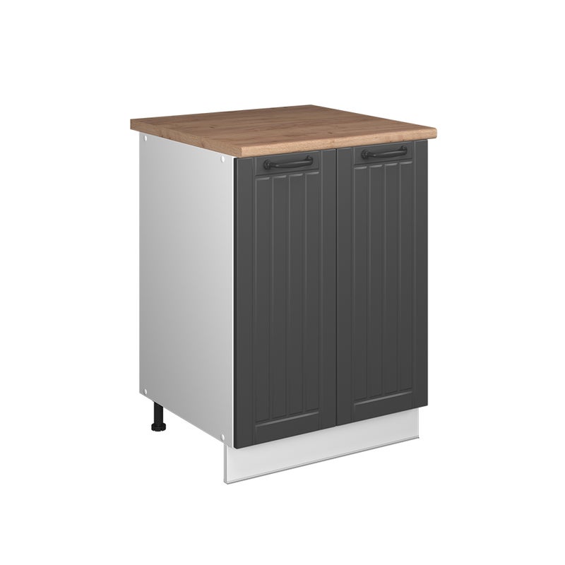 Vicco Szafka pod zlew Fame-Line, Ciemnoszary/Biały, 60 cm