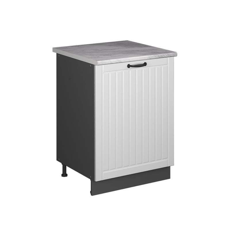 Vicco Szafka pod zlew Fame-Line, Biały rustykalny/Antracyt, 60 cm