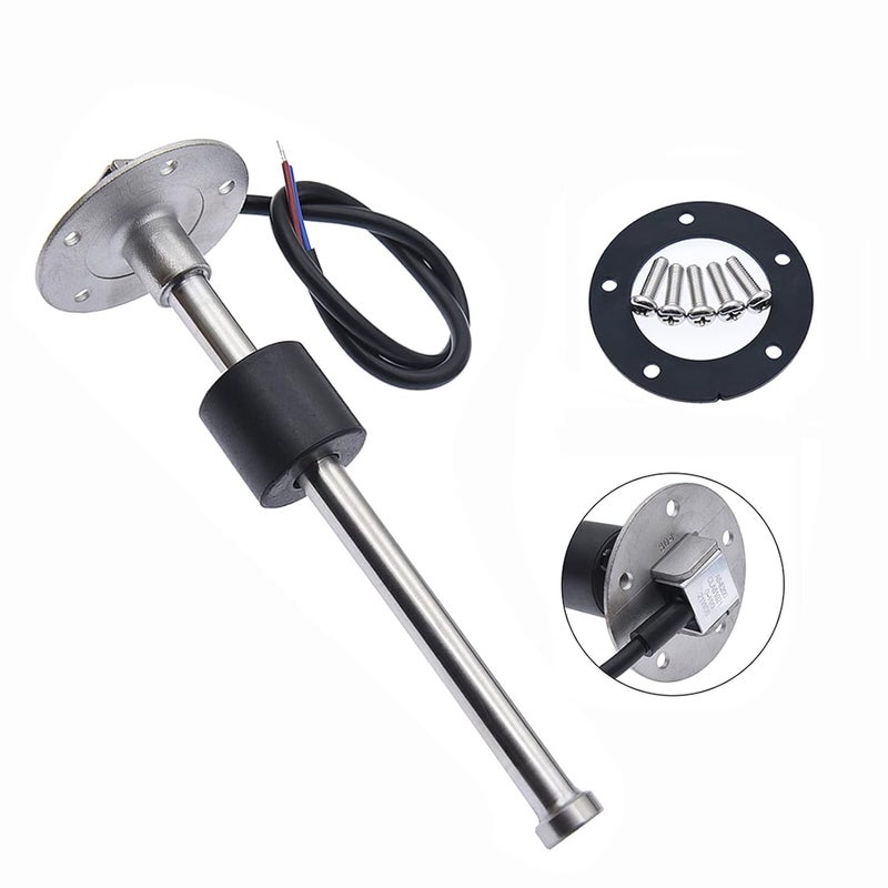 Czujnik poziomu paliwa - Czujnik poziomu oleju samochodowego do wskaźnika wody w paliwie 0~190OHM 150MM