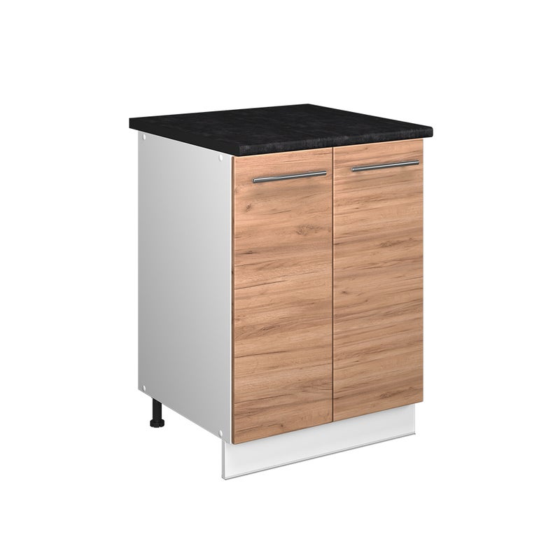 Vicco Szafka pod zlew Fame-Line, Dąb goldkraft/Biały, 60 cm