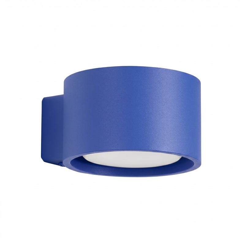 Kinkiet ścienny nowoczesny ultramarynowy okrągły 1xGX53 10W MODO Sollux Lighting