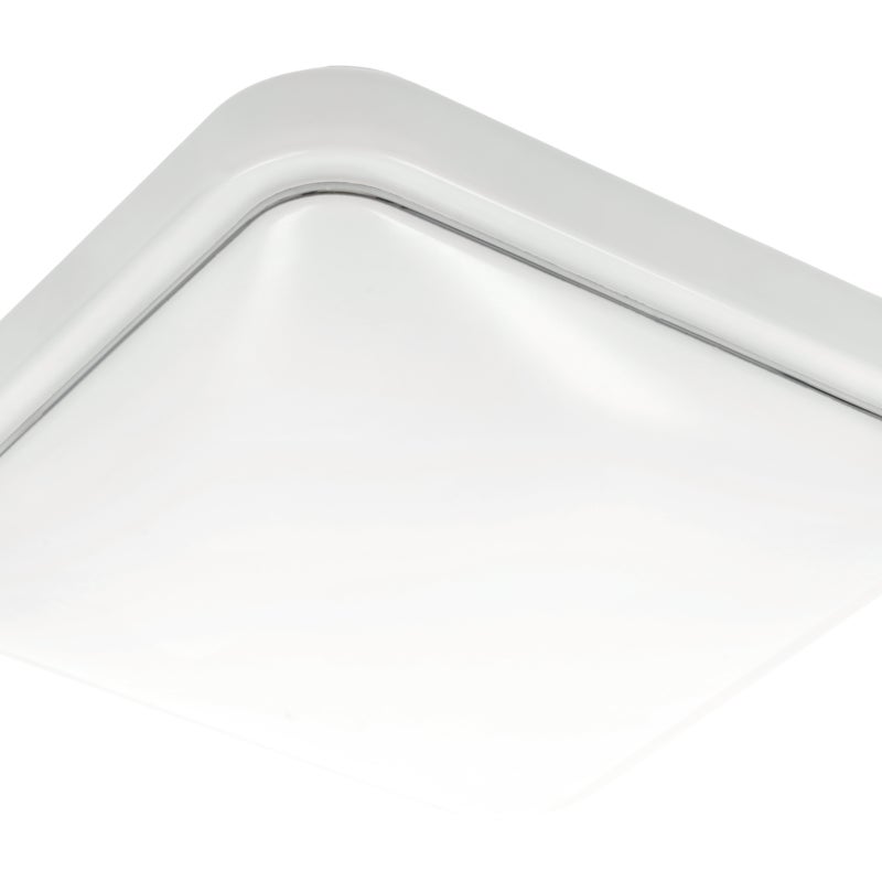Plafoniera ROSALI LED, 325 x 325mm, 4000K, 24W, 1920lm, AC180-250V, 50/60 Hz, PF>0,5, IP44, kwadratowa, biała,3y - GTV LIGHTING