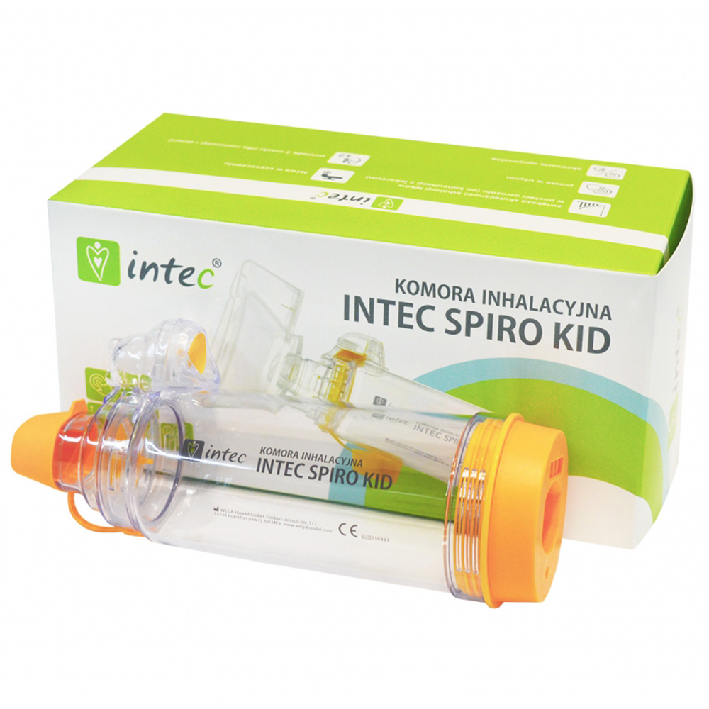 Intec Spiro Kid, komora inhalacyjna z maseczką dla niemowląt i dzieci