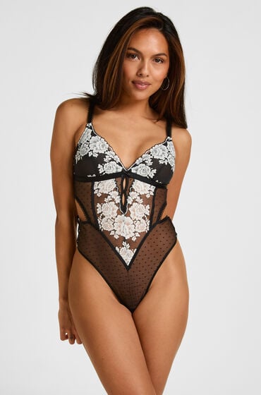 Hunkemöller Body Lindi Czarny
