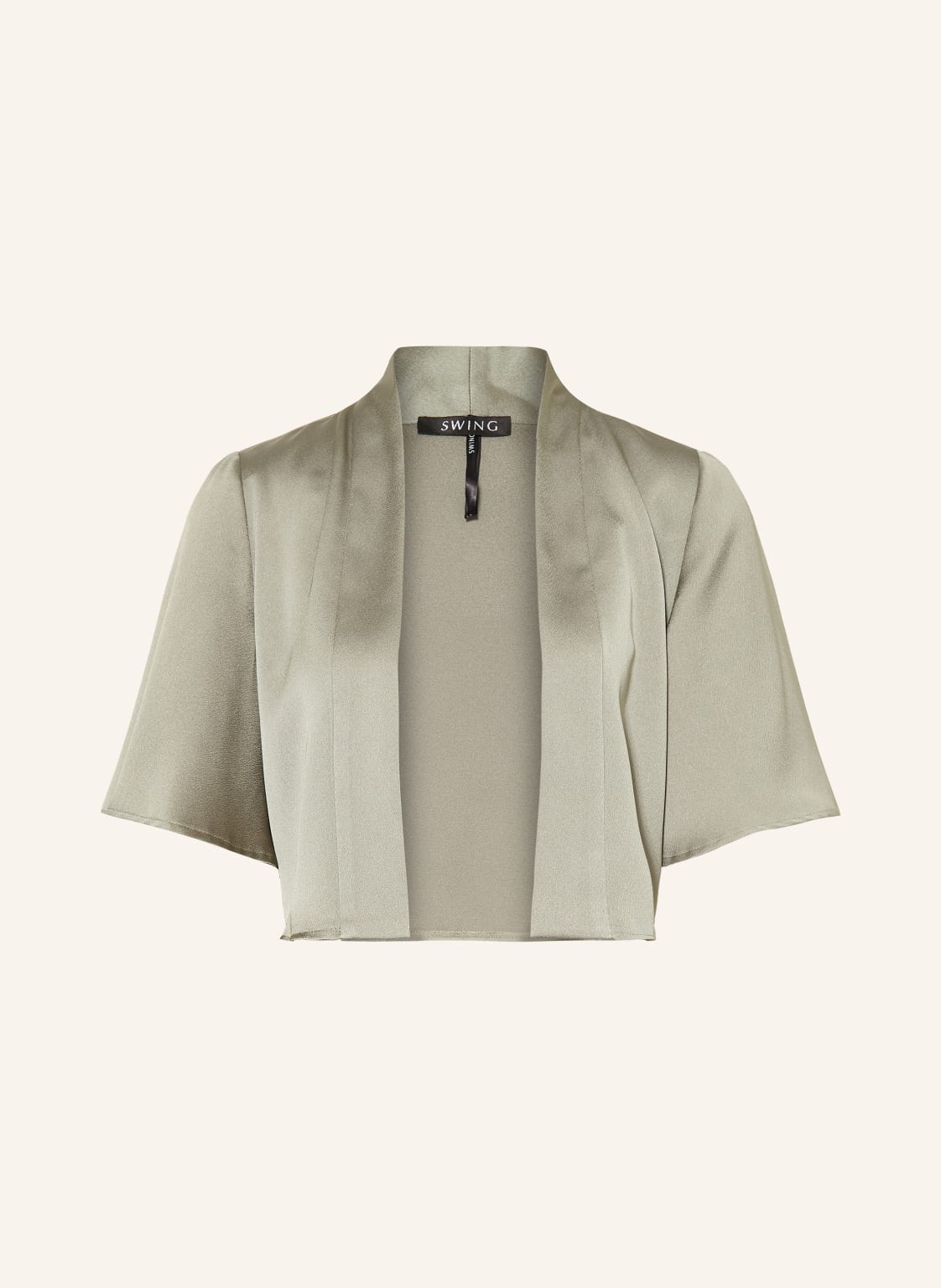 Swing Bolero Z Satyny gruen