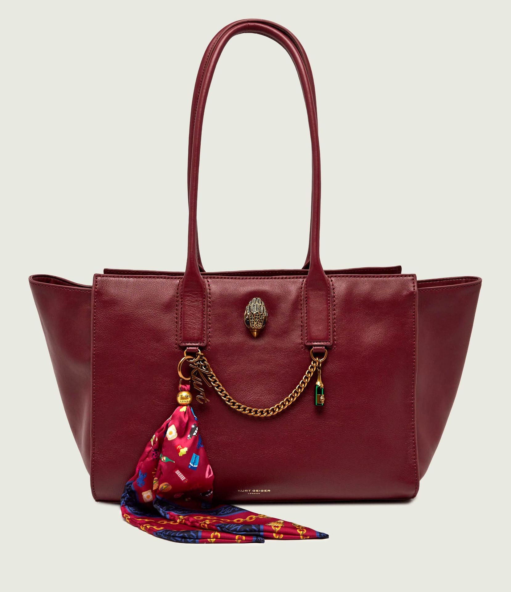 Kurt Geiger Skórzana shopperka Sloane