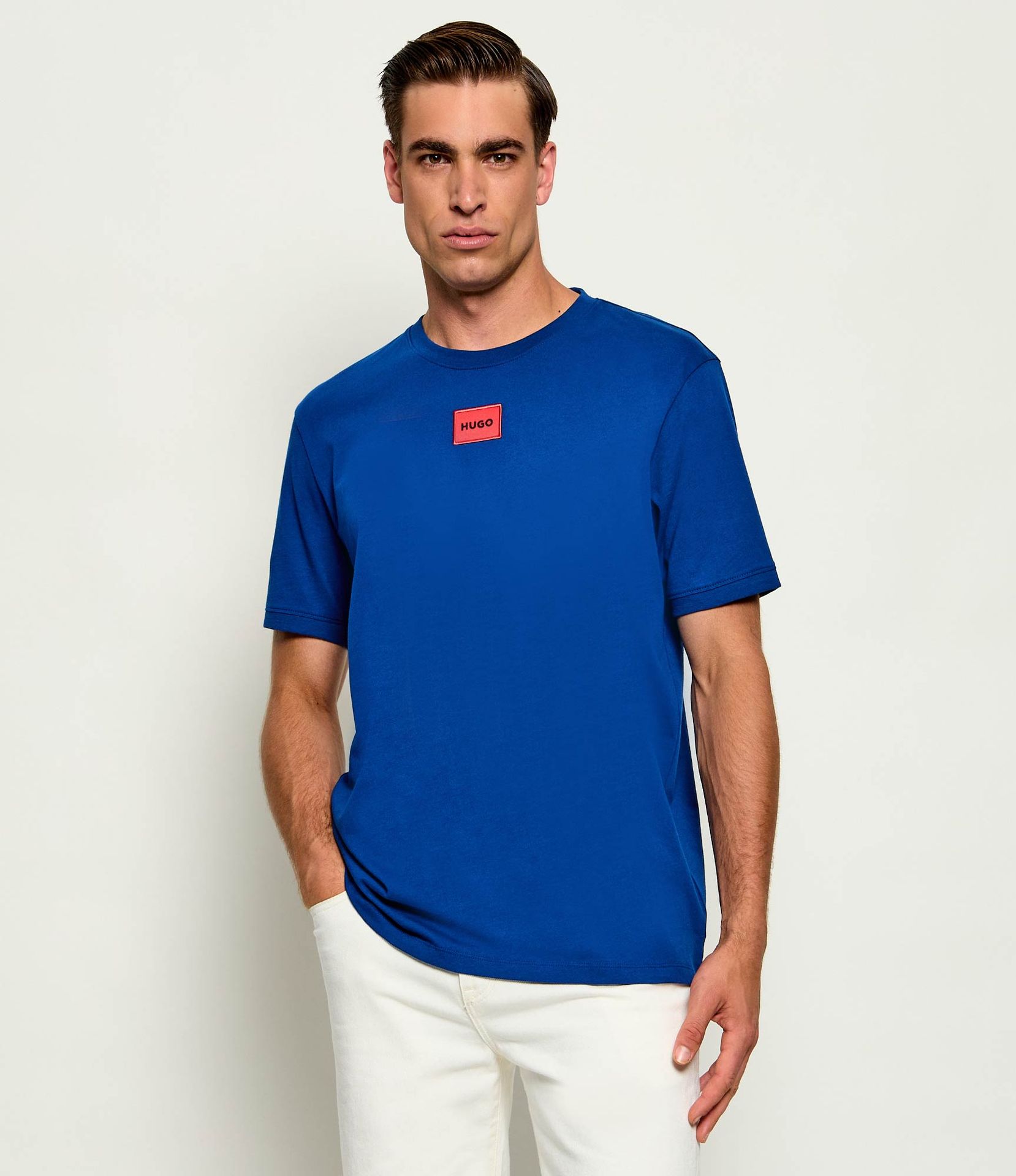 HUGO T-shirt Diragolino212 Regular Fit
