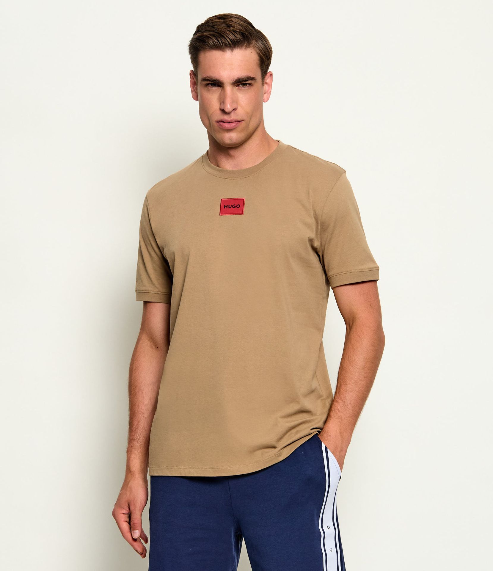 HUGO T-shirt Diragolino212 Regular Fit