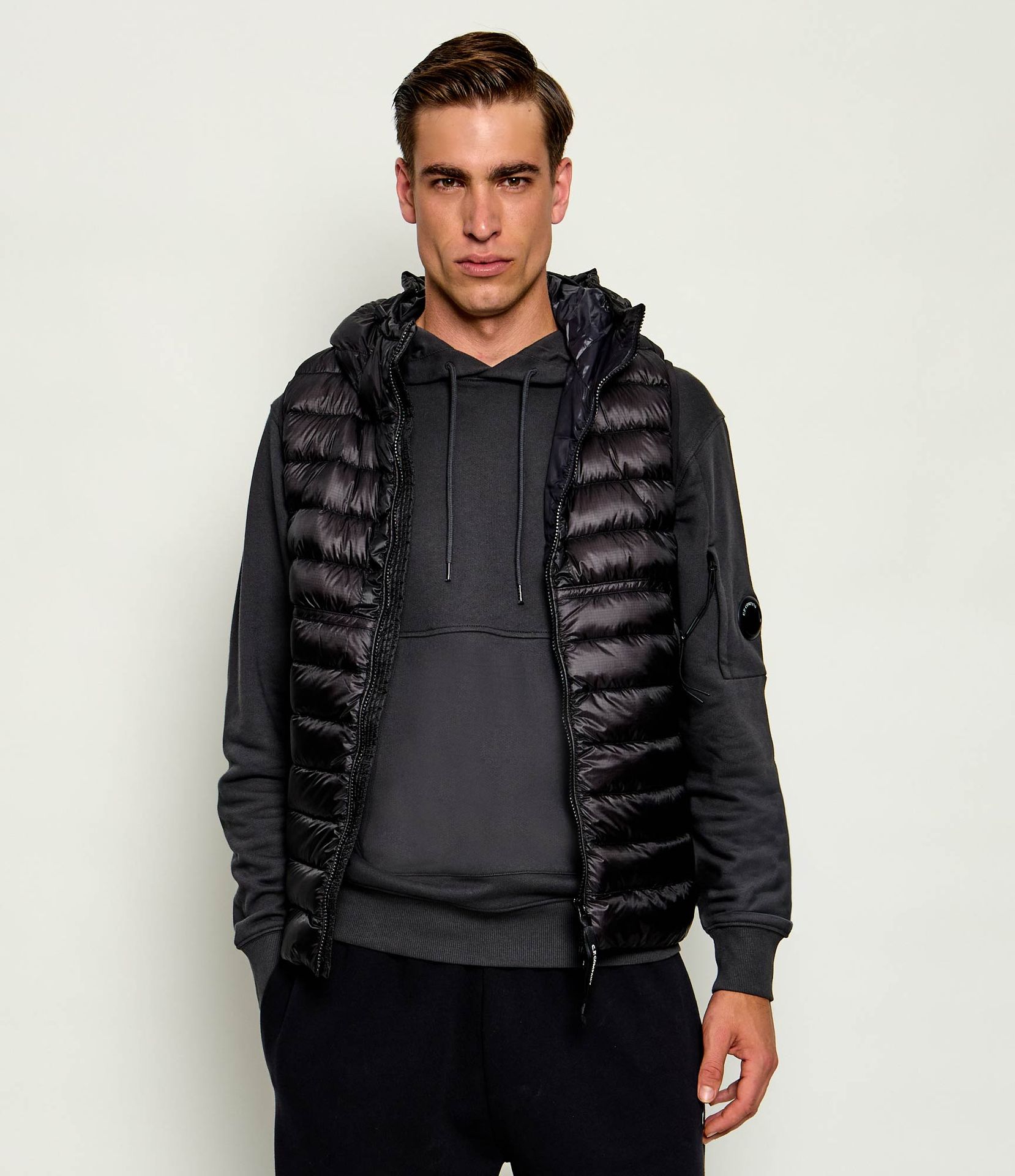 C.P. Company Puchowy bezrękawnik DD Shell Regular Fit