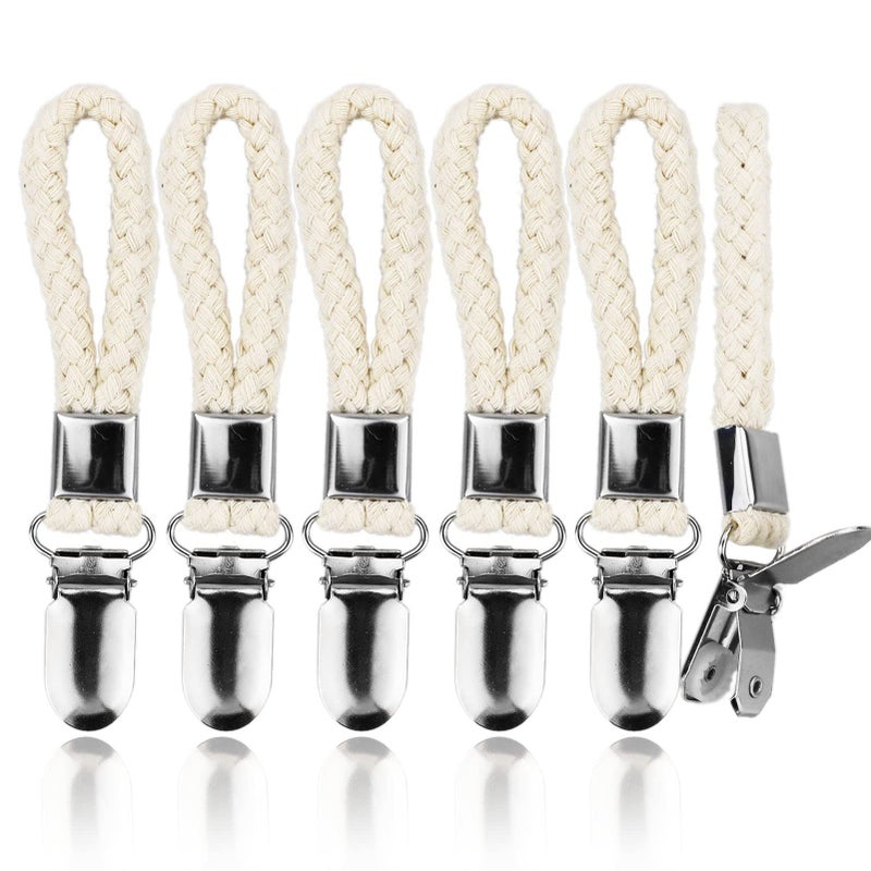 6 sztuk klipsów do ręczników, haczyk na ściereczki, wieszak na ręczniki do łazienki, klipsy do wieszania ściereczek w szafkach