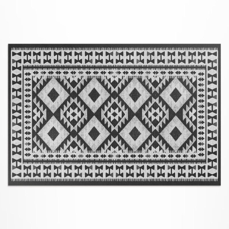 Dywan winylowy retro, mata winylowa vintage wzór dekoracyjny 210x140 cm ArtPrintCave