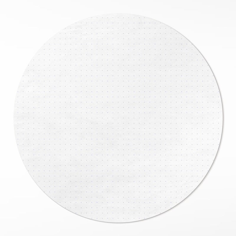 Dywanik winylowy okrągły, minimalistyczny nowoczesny wzór 70x70 cm ArtPrintCave