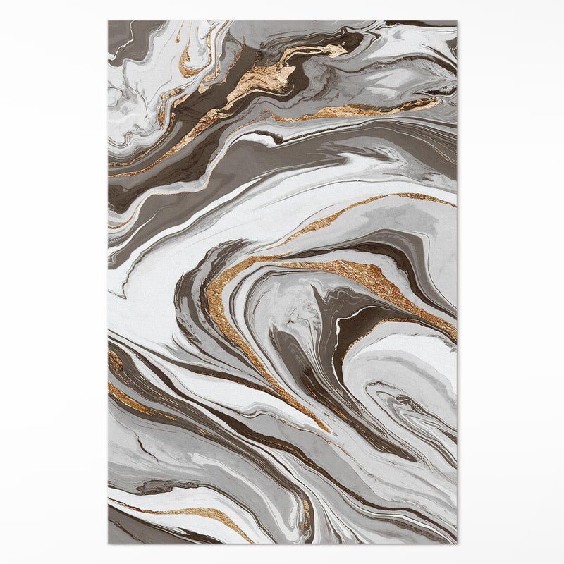 Dywan winylowy do salonu, marmurowa dekoracyjna abstrakcja 60x90 cm ArtPrintCave