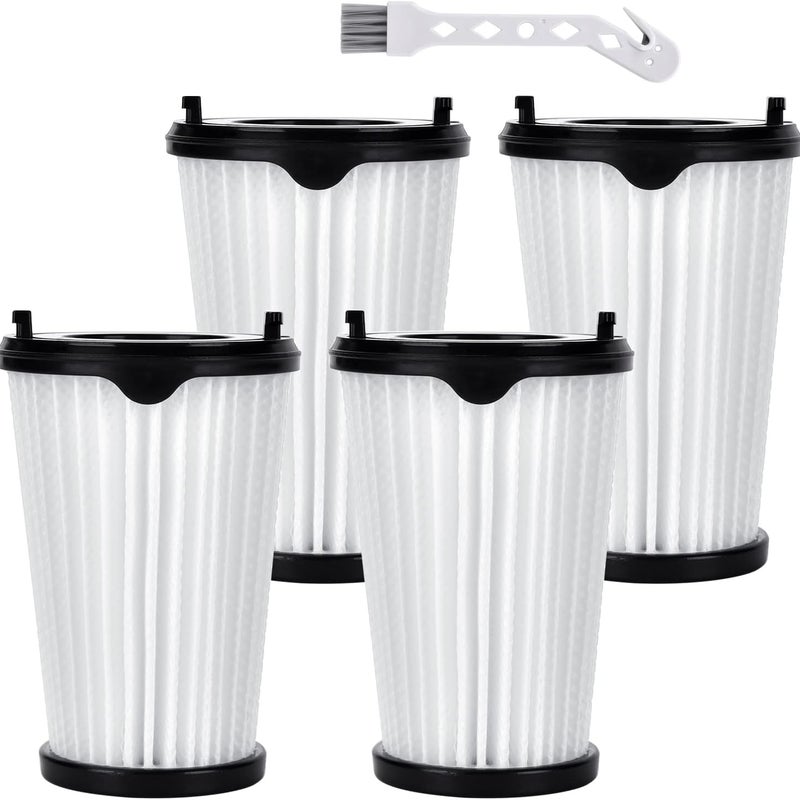 Zestaw 4 kompatybilnych filtrów do AEG CX7-2 i QX8 – Wysokowydajny filtr do odkurzacza bezprzewodowego