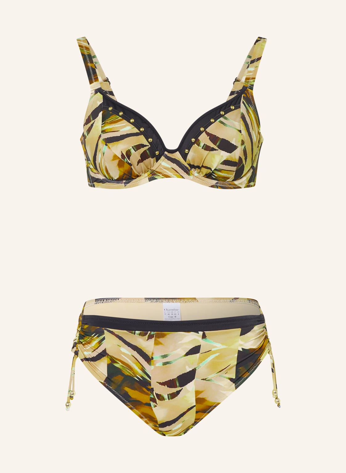 Charmline Bikini Z Fiszbinami Desert Lines braun