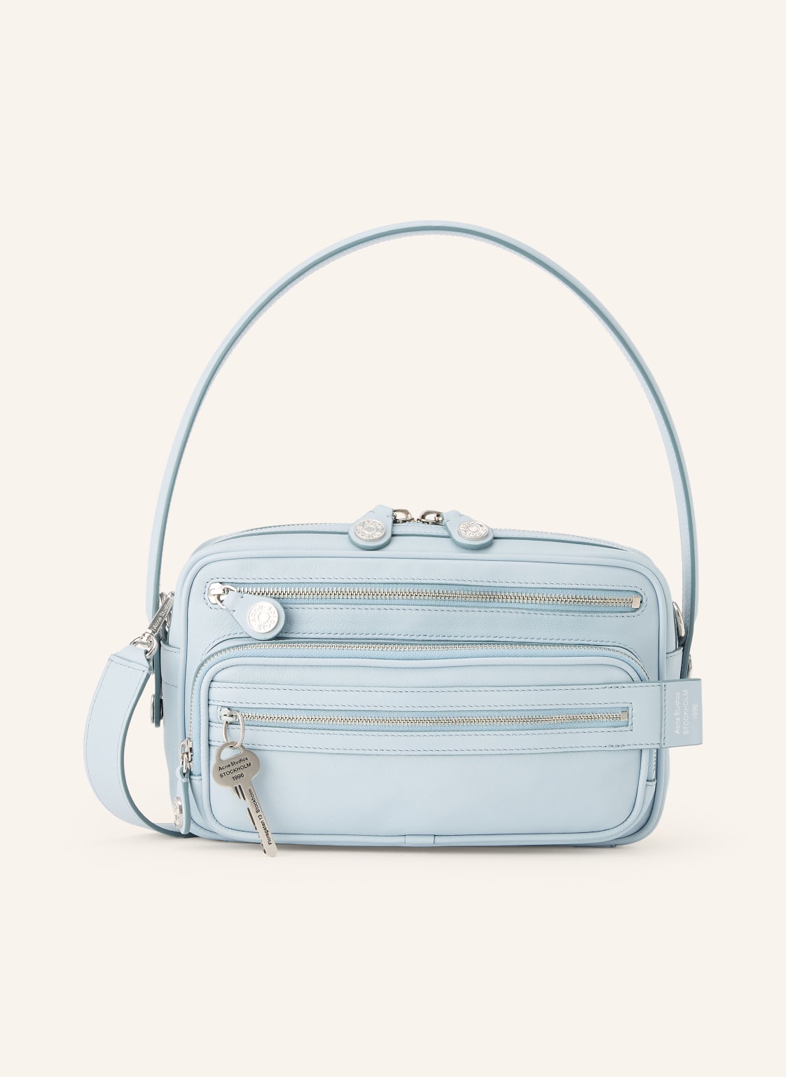 Acne Studios Listonoszka Camero Party blau
