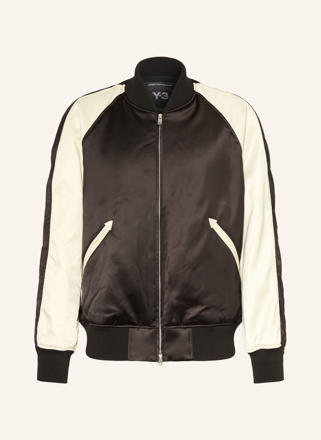 Y-3 Bomberka y3-Liquid Logo Satin schwarz