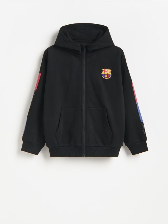 Reserved - Bluza FC Barcelona - czarny