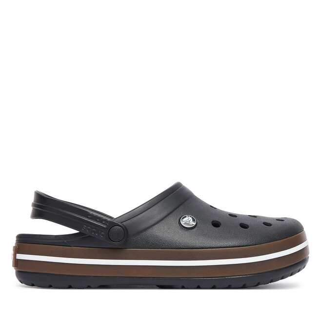 Klapki Crocs Crocband Gum Clog 212756 Czarny