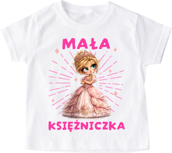 Koszulka dziecięca ''MAŁA KSIĘŻNICZKA''princesska