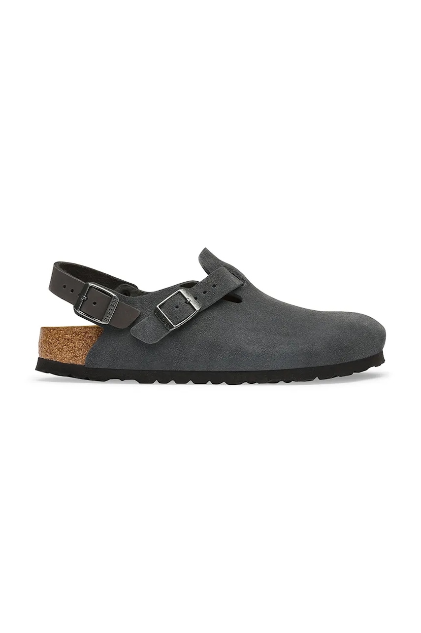 Birkenstock Tokio LEVE sandały męskie zamszowe