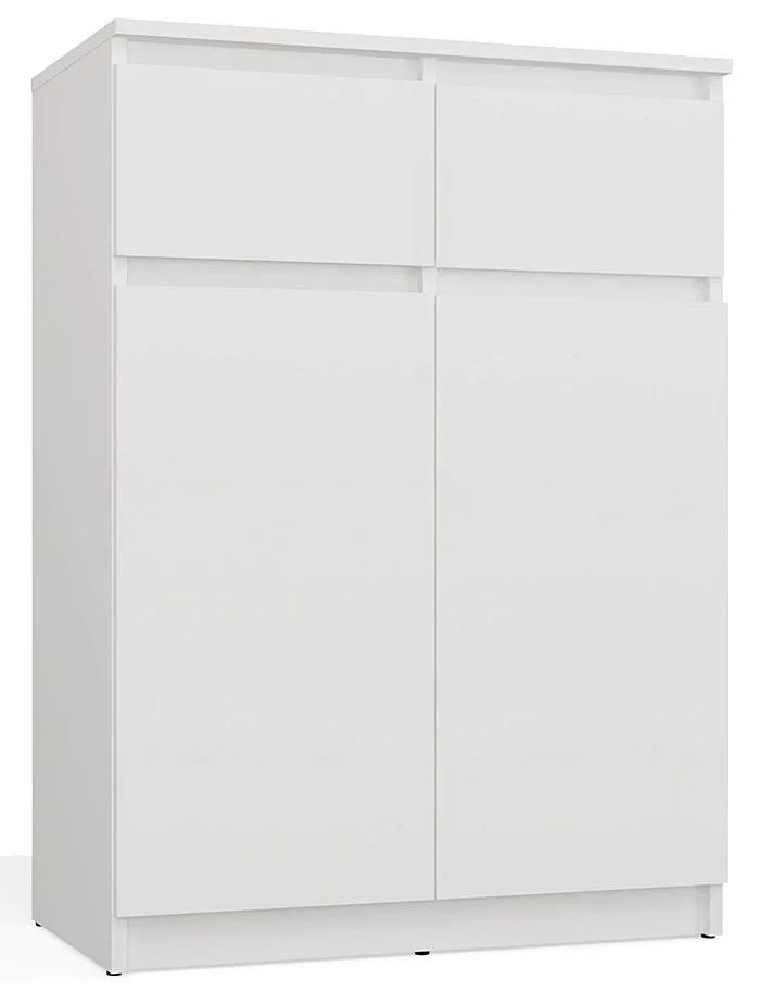 Biała komoda z szufladami 70cm Z9-N46