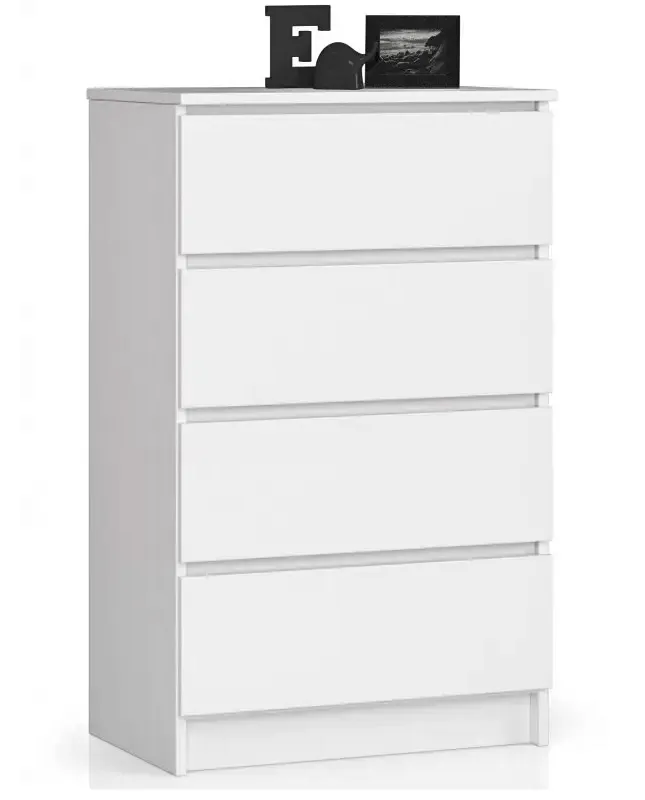Biała Komoda Z Szufladami B7-B01
