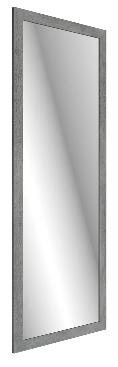 Nowoczesne wiszące lustro beton E6-C20