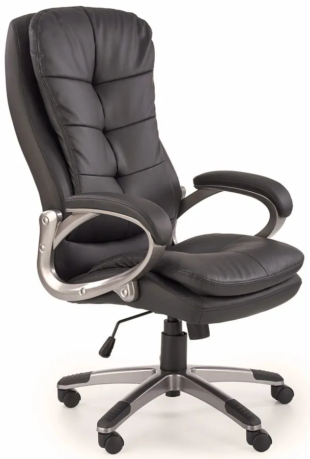 ELIOR Gabinetowy czarny fotel obrotowy G2-A97