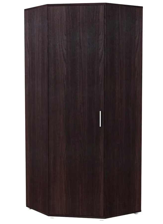 Minimalistyczna szafa narożna wenge K9-K98