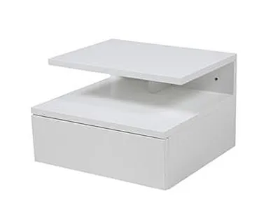 Biała designerska szafka nocna S7-P03