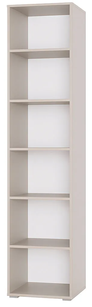 Beżowy regał stojący nowoczesny 50 cm F3-C73