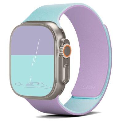 Pasek MOFT Snap Duo do Apple Watch do koperty 38/40/41/42 mm Fioletowo-niebieski