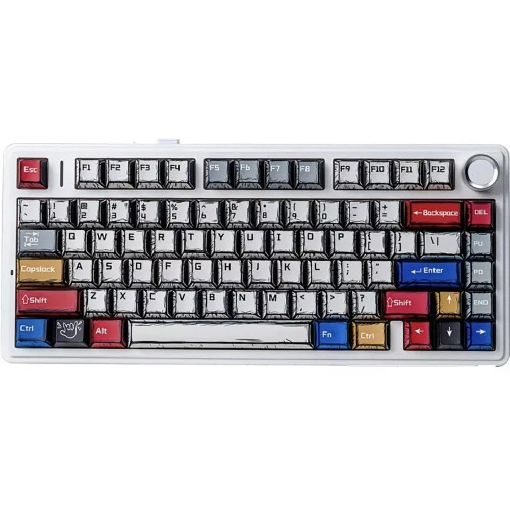 AULA - F75 Wireless Mechanical Keyboard Comic AF75CKRP