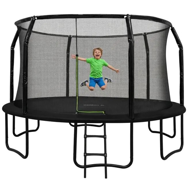 Exsmart Trampolina Ogrodowa Dla Dzieci z Siatką Wewnętrzną 366cm 12FT HQ Trizand 27895