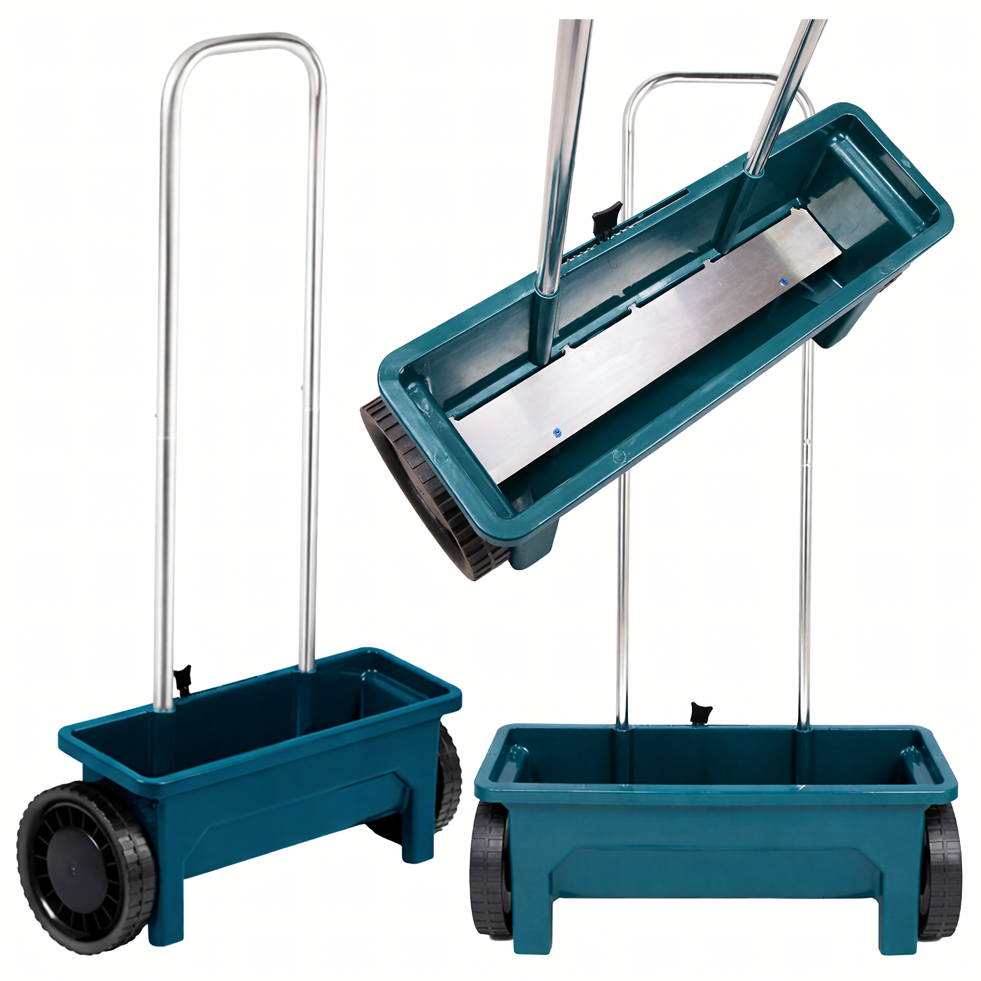 Exsmart Siewnik Ręczny Ogrodowy Rozsiewacz Do Nasion Trawy Nawozu Piasku Soli 12L RC-K-2342