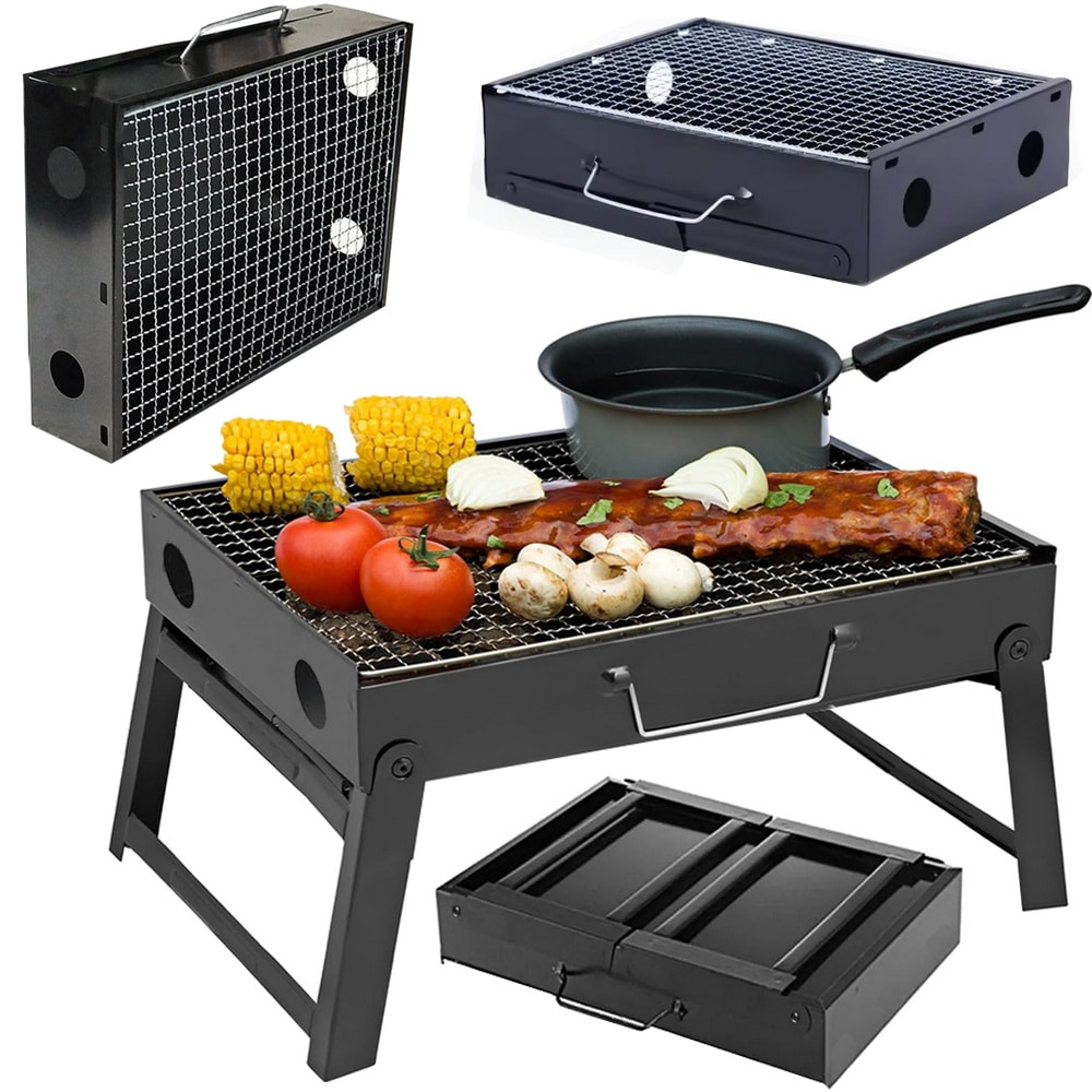 Exsmart Grill Turystyczny Składany Przenośny Walizka 27088