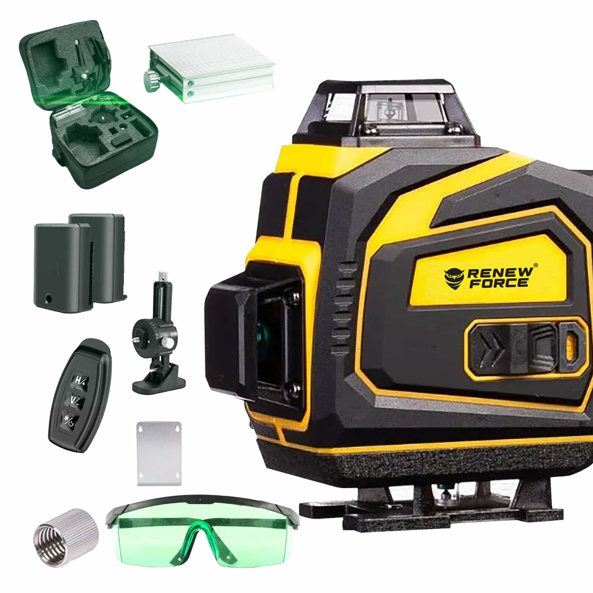 Renew Force Laserowa Płaszczyznowa Laser Krzyżowy 3D LL59P