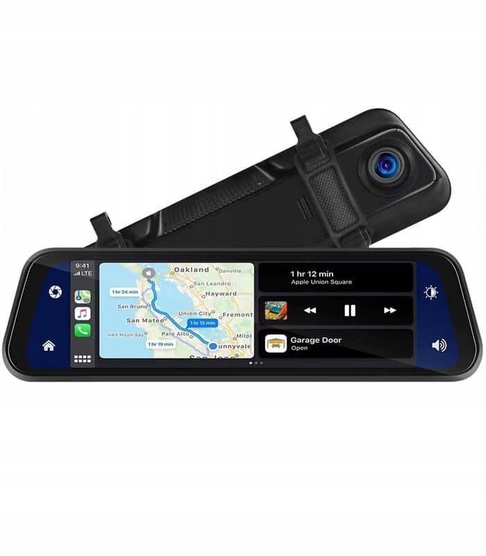 Kamera Samochodowa Cofania Wideorejestrator Lusterko WiFi Full HD 1080P