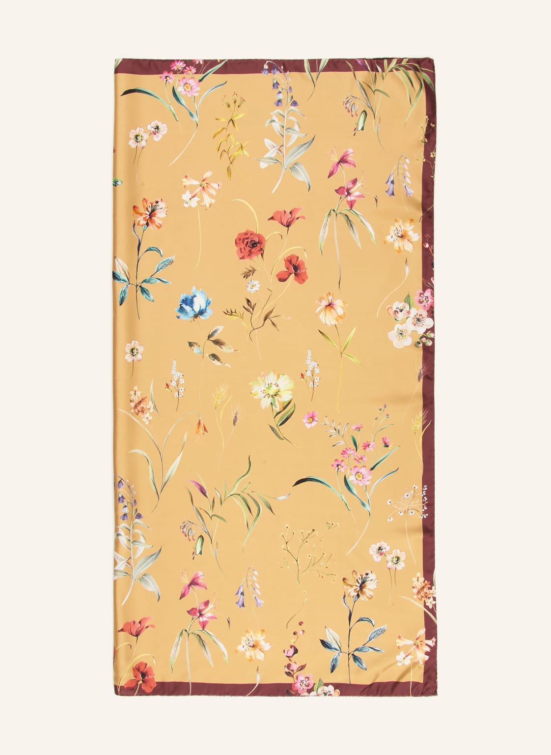 Barbieri Szalik Jedwabny beige