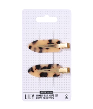 Sister Young LILY LIGHT LEOPARD PRINT Klamry do włosów 2 szt.