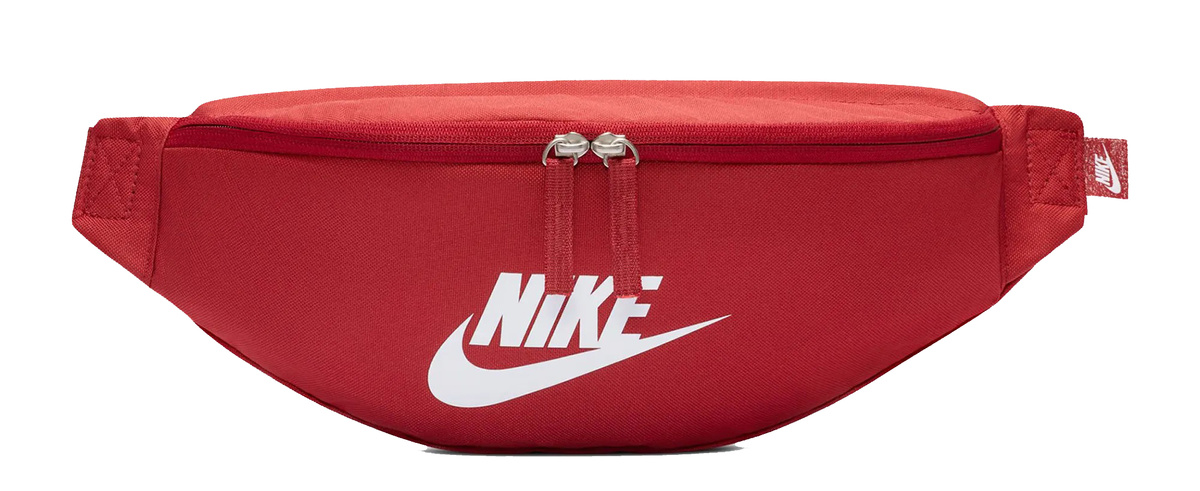 Saszetka nerka NIKE HERITAGE 3L Waistpack Czerwona