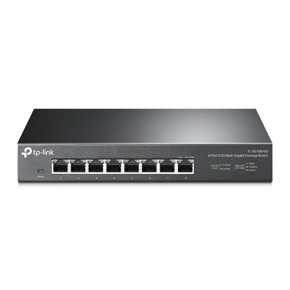 TP-Link 8p TL-SG108-M2 Metal (8x100/1000/2500Mbit)