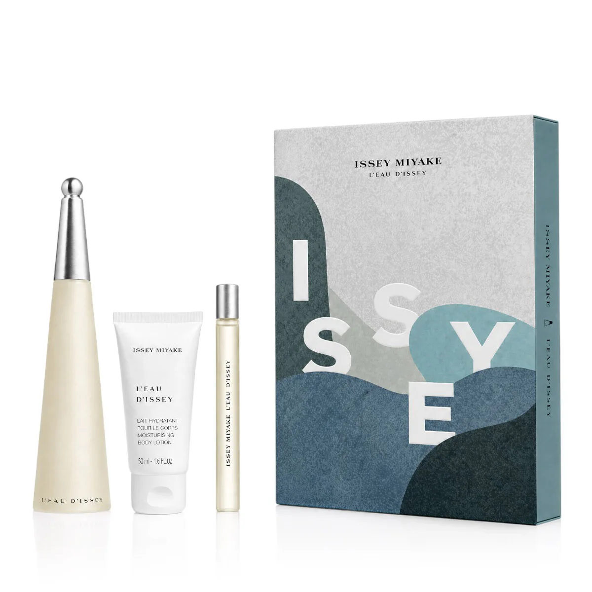 Issey Miyake L'Eau d'Issey zestaw Woda toaletowa 100 ml + Woda toaletowa MINI 10 ml + Mle opcja Cover With Letters