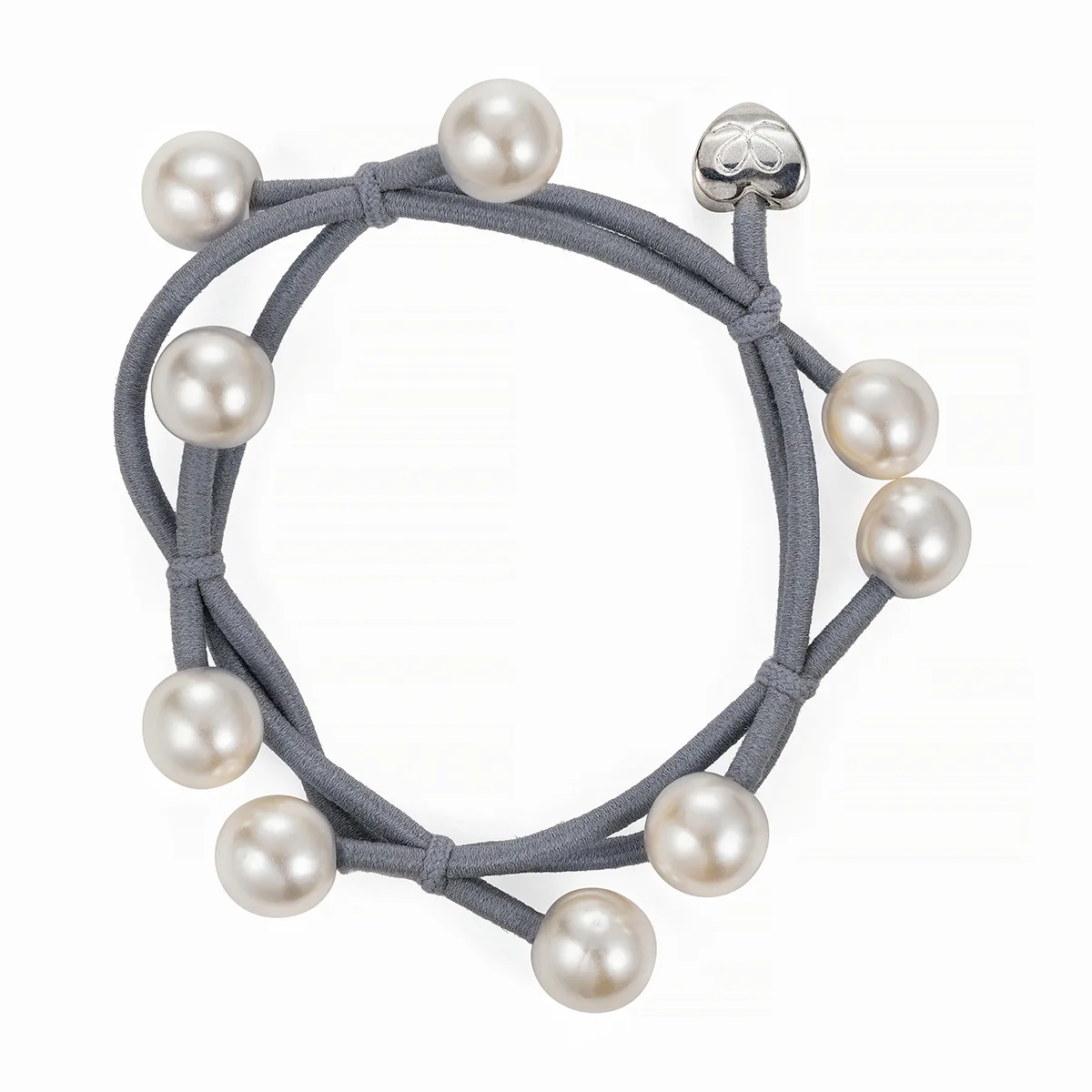 By Eloise London Pearl Cluster Gumka do włosów kolor Storm Grey