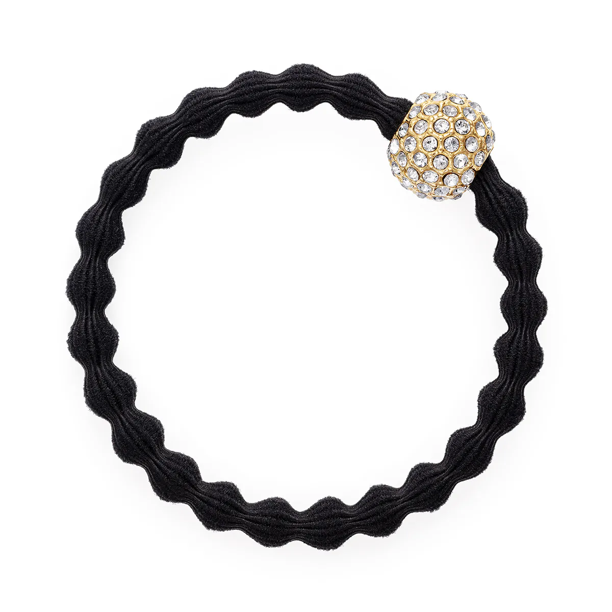 By Eloise London Bling Charms Snow Ball Gumka do włosów kolor czarna