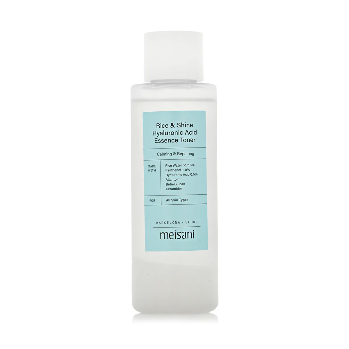 Meisani Rice & Shine Hyaluronic Acid Essence Toner 150 ml