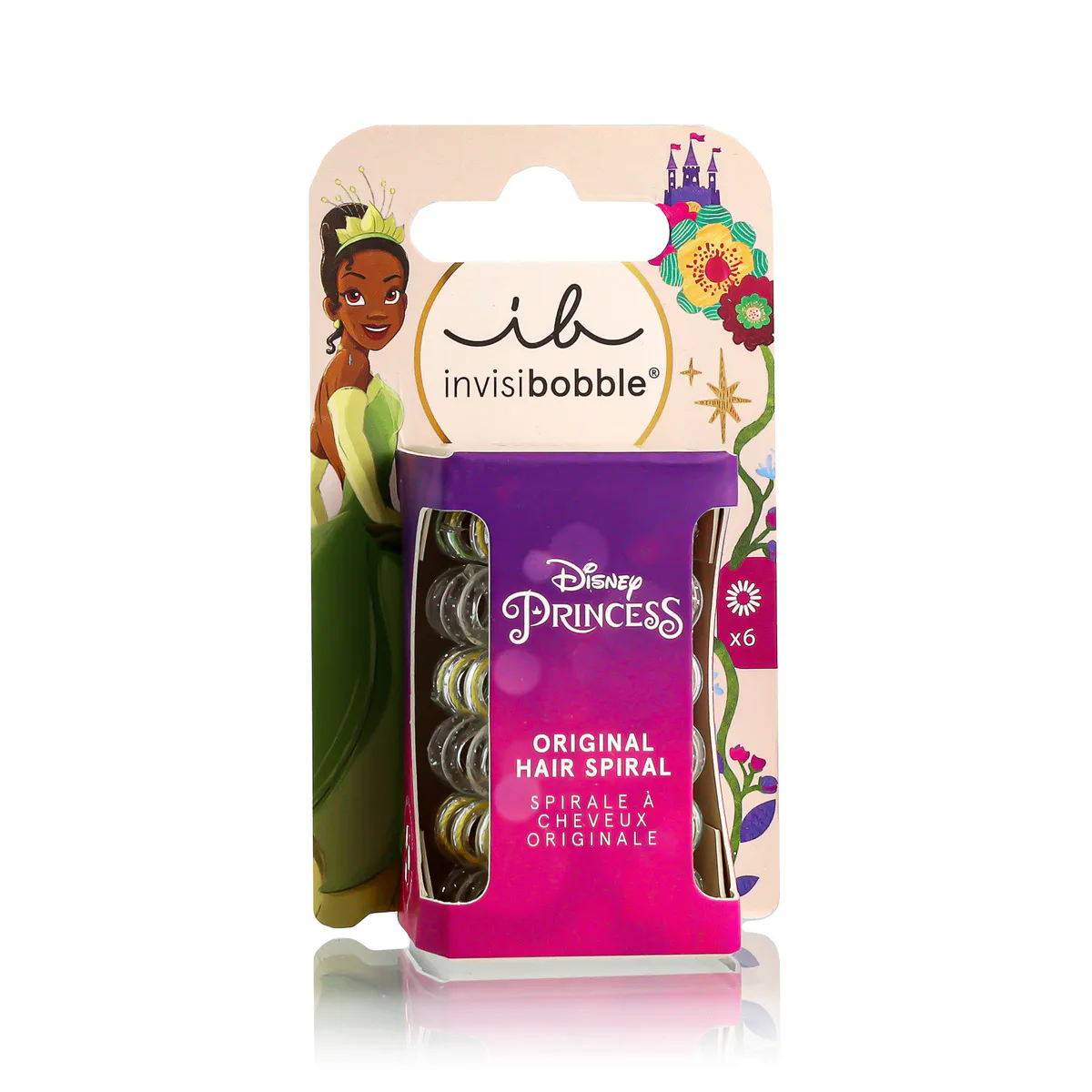 Invisibobble KIDS gumka do włosów Disney Princess Tiana 2 x 3 szt