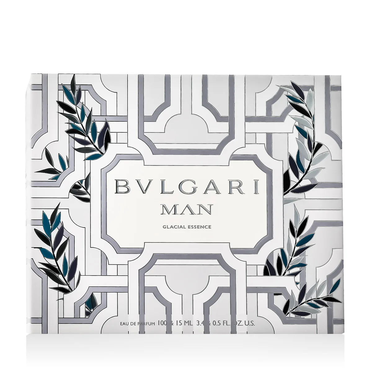 Bvlgari Man Glacial Essence zestaw dla mężczyzn Woda perfumowana 100 ml + Woda perfumowana 15 ml opcja Bay Leaves Cover